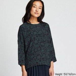 Uniqlo Women 3/4 Sleeve Blouse